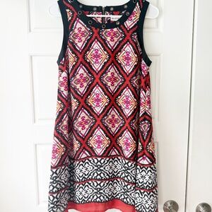 Sequin Hearts Dress. Tent style. Size S